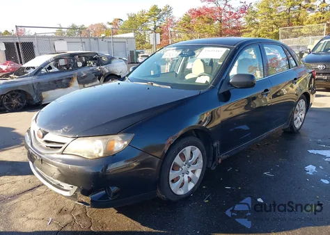 2011 Subaru Impreza 2.5I from USA, damaged, VIN JF1GE6A6XBH519346